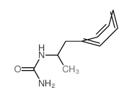 1-phenylpropan-2-ylurea结构式