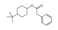 4-tert-butylcyclohexyl phenylacetate Structure
