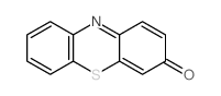 吩噻嗪-3-酮结构式