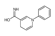 1-phenyl-4H-pyridine-3-carboxamide结构式
