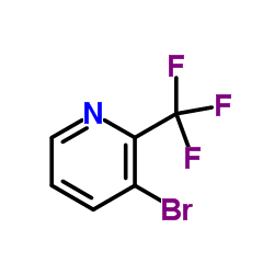 3-溴-2-三氟甲基吡啶结构式