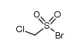 1-Chloro Methane sulfonyl bromide结构式