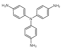 三(4-氨基苯基)胺结构式