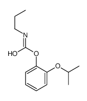 (2-propan-2-yloxyphenyl) N-propylcarbamate结构式