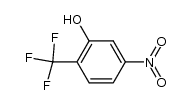 5-Nitro-2-trifluoromethyl-phenol Structure