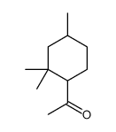 1-(2,2,4-trimethylcyclohexyl)ethanone结构式