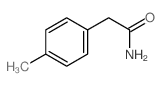 Benzeneacetamide,4-methyl- Structure