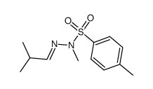 isobutyraldehyde methyl-(toluene-4-sulfonyl)-hydrazone Structure