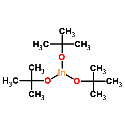叔丁醇铟(III)结构式