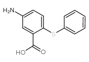 5-amino-2-phenylsulfanylbenzoic acid Structure