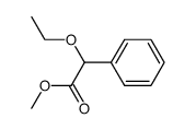 methyl α-ethoxy-α-phenylacetate Structure