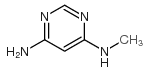 4,6-Pyrimidinediamine, N-methyl- (9CI) Structure