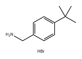 4-叔丁基苯甲基溴化胺结构式
