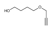 4-prop-2-ynoxybutan-1-ol结构式
