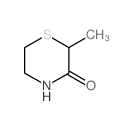 3-Thiomorpholinone, 2-methyl- Structure