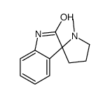 1'-Methylspiro[indoline-3,2'-pyrrolidin]-2-one结构式