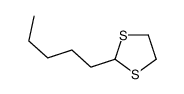 2-pentyl-1,3-dithiolane Structure