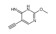 4-Pyrimidinamine, 5-ethynyl-2-methoxy- (9CI) picture