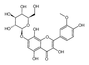 haplogenin-7-O-β-D-glucoside结构式