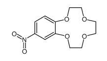 12-硝基-2,3,5,6,8,9-六氢苯并[b] [1,4,7,10]四氧杂环十二烷结构式