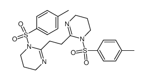 1,2-bis(1-tosyl-1,4,5,6-tetrahydropyrimidin-2-yl)ethane结构式