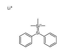lithium,diphenyl(trimethylsilyl)silanide Structure
