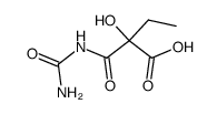 ethyl-hydroxy-malonic acid-monoureide结构式