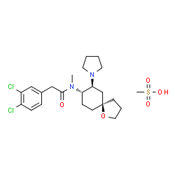 Spiradoline mesylate structure