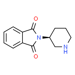 3-(S)-PIPERIDINYL PHTHALIMIDE HYDROCHLORIDE Structure