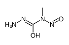 3-amino-1-methyl-1-nitrosourea Structure
