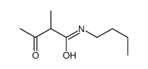 N-butyl-2-methyl-3-oxobutanamide结构式