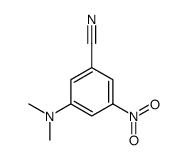 3-(dimethylamino)-5-nitrobenzonitrile结构式
