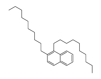 1,2-didecylnaphthalene Structure