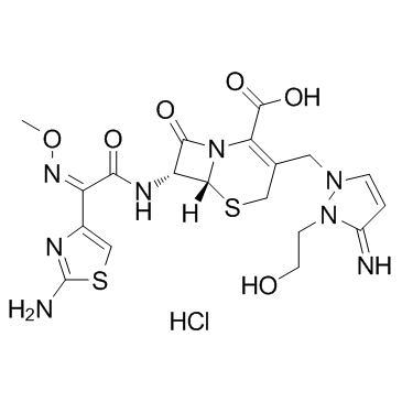 盐酸头孢噻肟结构式