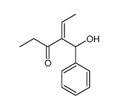 4-[hydroxy(phenyl)methyl]hex-4-en-3-one Structure