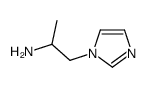 1-imidazol-1-ylpropan-2-amine Structure