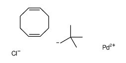 [Pd(1,5-COD)(新戊基)(Cl)]结构式