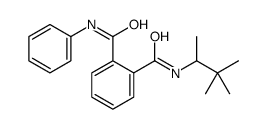 2-N-(3,3-dimethylbutan-2-yl)-1-N-phenylbenzene-1,2-dicarboxamide Structure