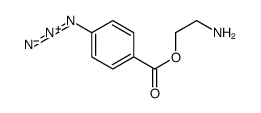 2-aminoethyl 4-azidobenzoate结构式
