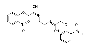 2-(2-nitrophenoxy)-N-[2-[[2-(2-nitrophenoxy)acetyl]amino]ethyl]acetamide结构式