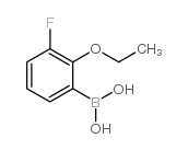 2-乙氧基-3-氟苯硼酸结构式