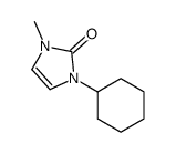 1-Cyclohexyl-3-methyl-4-imidazolin-2-one结构式