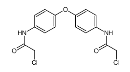 2-CHLORO-N-(4-[4-(2-CHLORO-ACETYLAMINO)-PHENOXY]-PHENYL)-ACETAMIDE Structure