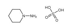 N-aminopiperidine hydrogen sulphate Structure