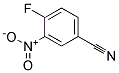 3-NITRO-4-FLUOROBENZONITRILE Structure