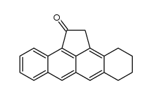 6-oxo-1,2,3,4,5,6-hexahydrobenzaceanthrylene Structure