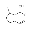 4,7-dimethyl-1,4a,5,6,7,7a-hexahydrocyclopenta[c]pyran-1-ol Structure