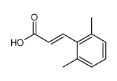 (2E)-3-(2,6-Dimethylphenyl)acrylic acid Structure