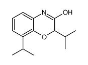 2,8-di(propan-2-yl)-4H-1,4-benzoxazin-3-one Structure