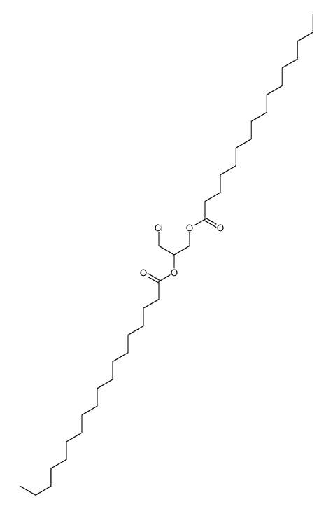 rac 1-Palmitoyl-2-stearoyl-3-chloropropanediol structure